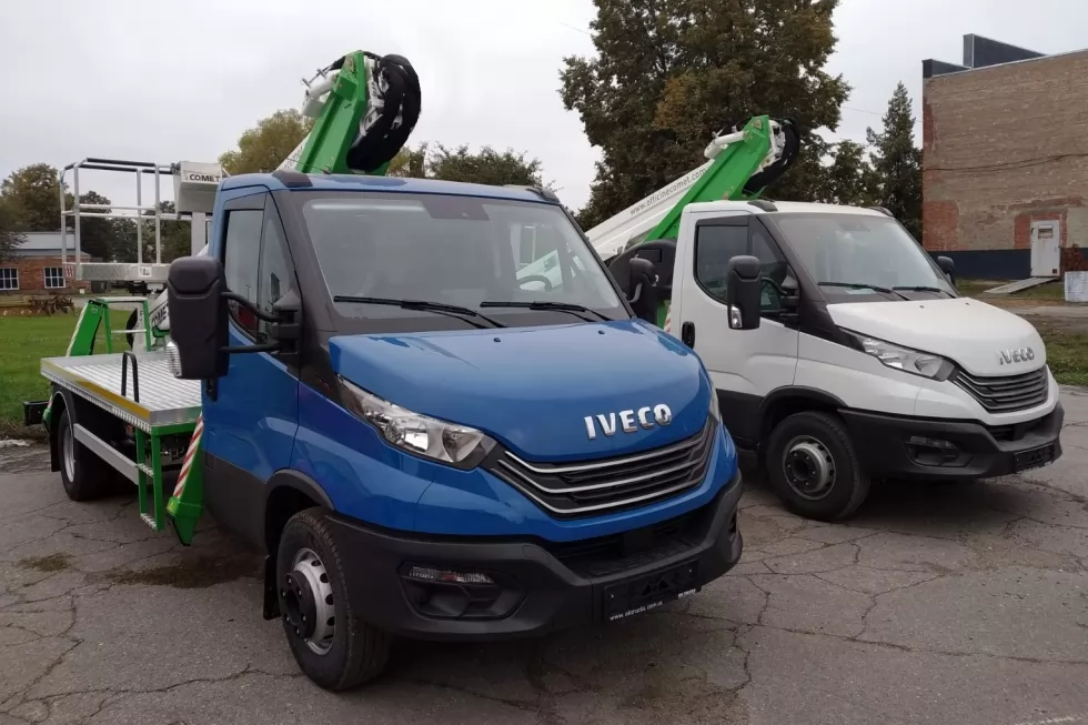 Виготовлено дві 18-метрові автовишки Comet на базі IVECO Daily, фото 8