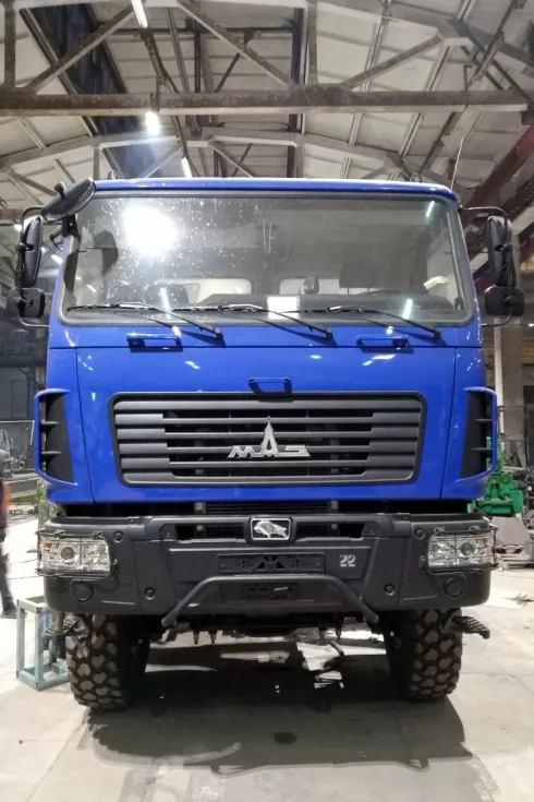 Для Вінницяобленерго зібрано 28-метрову комбіновану автовежу на базі МАЗ-5302, фото 2