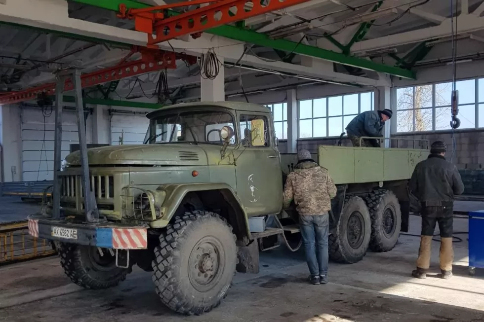 Сервісний центр Техкомплект завершив черговий капремонт автовишки ВС-22, фото 7