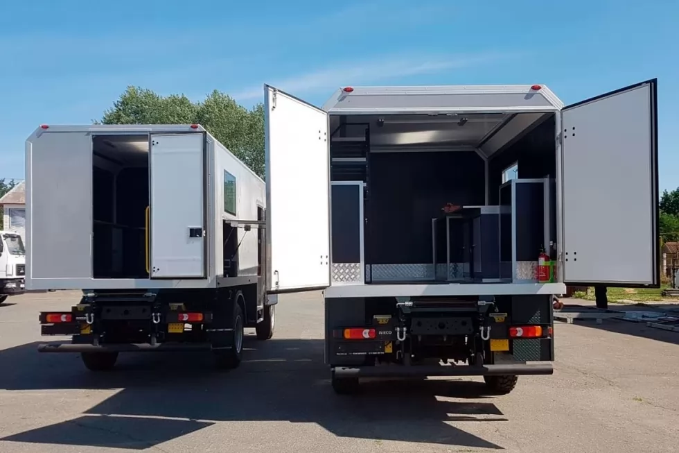 Виготовлено 2 бригадних автомобіля на базі IVECO Eurocargo ML110 4x4, фото 18