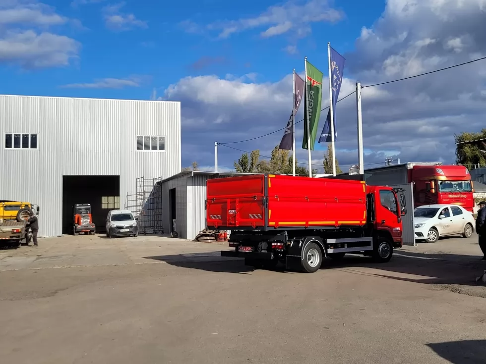 Виготовлено самоскид з надставними бортами на базі JAC N82, фото 19