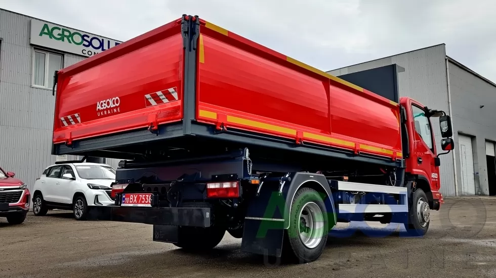 Виготовлено новий 4-тонний самоскид на базі JAC N82, фото 8