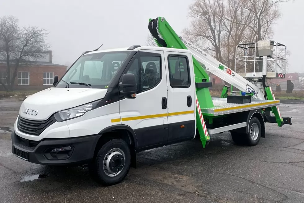 Відвантажили чергові три автовишки COMET 19 | 2 | 14 HQ, фото 3