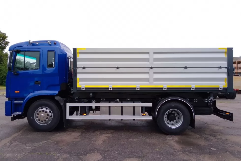 Новий самоскид Кошманівець вперше виготовлено на базі JAC N200, фото 7