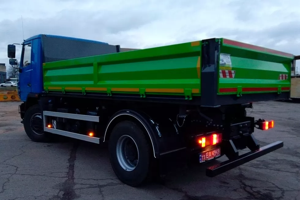 Виготовлено ще один 10-тонний самоскид на давальницькому шасі МАЗ-5340, фото 7