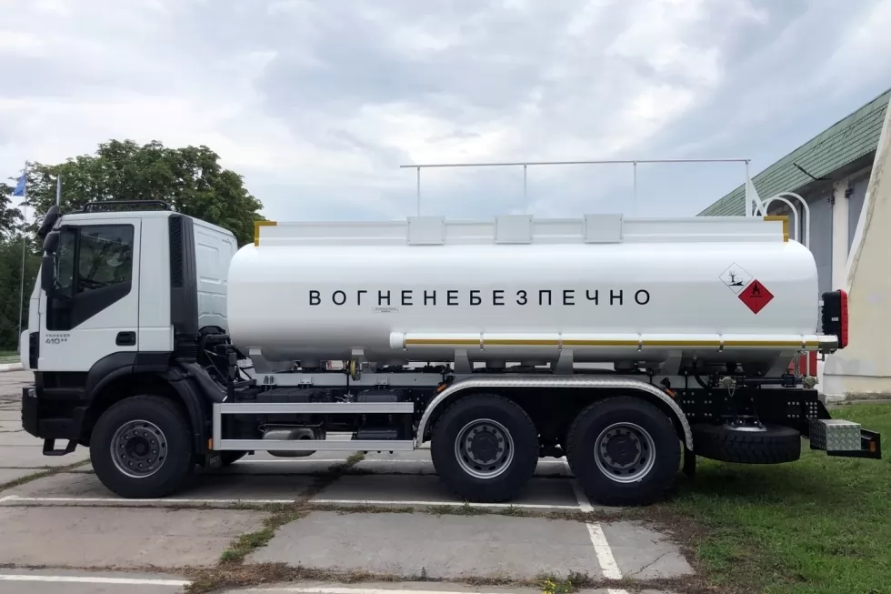 Техкомплект виготовив нову автоцистерну з об`ємом 15 м <sup loading=