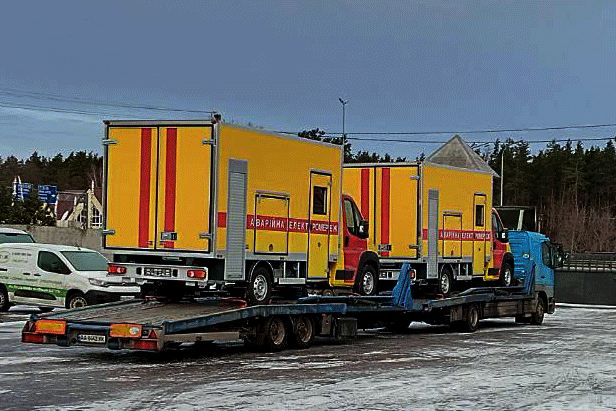 На південь України вирушили дві нові аварійно-ремонтні майстерні Citroen Jumper, фото 1