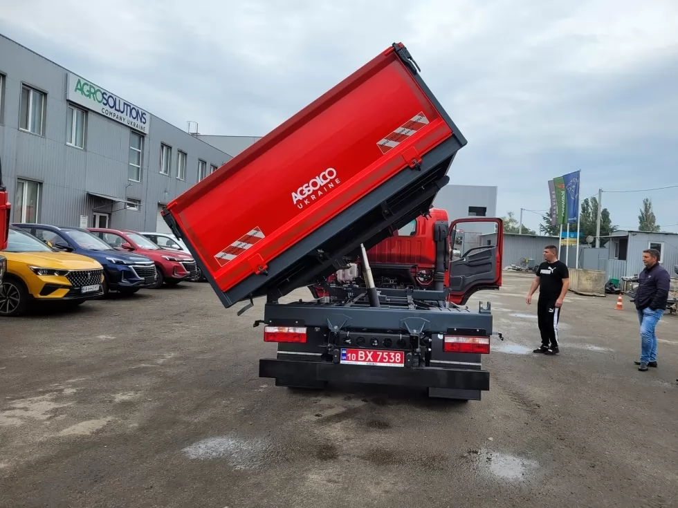 Виготовлено новий 4-тонний самоскид на базі JAC N82, фото 21