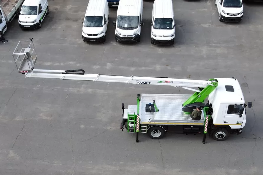 ПП Львівелектросервіс – власник нової автовишки Comet 21 м на базі МАЗ-4371, фото 22