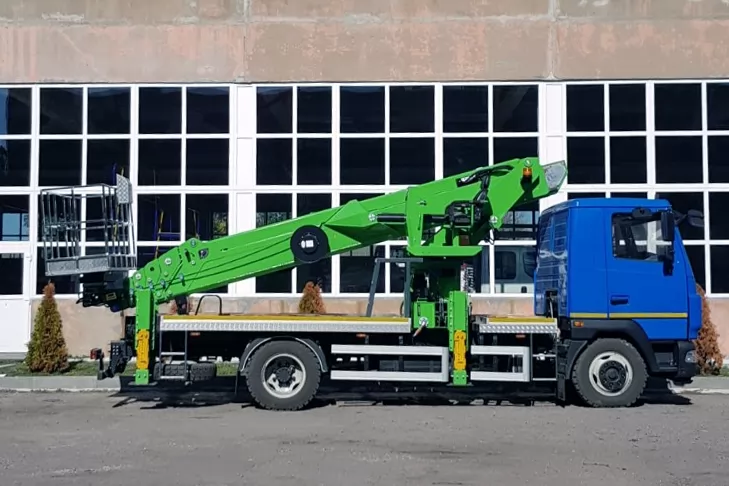 Проведено планове технічне обслуговування автовишки SKYMAN DS-340., фото 13