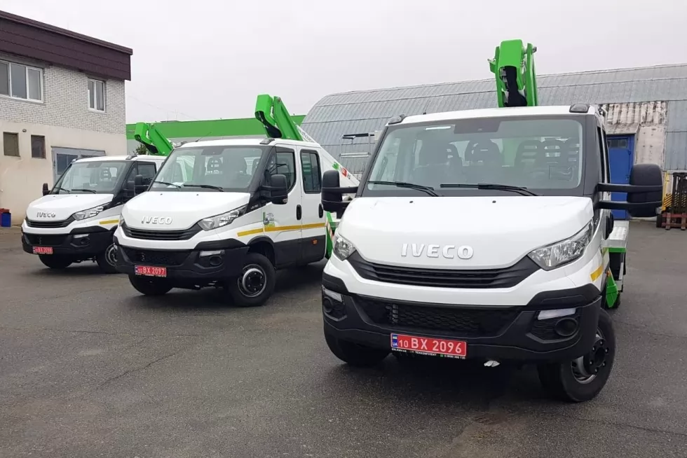 Львівобленерго має ще 3 нові автовишки Comet 18 м на базі IVECO Daily Dual Cab, фото 6