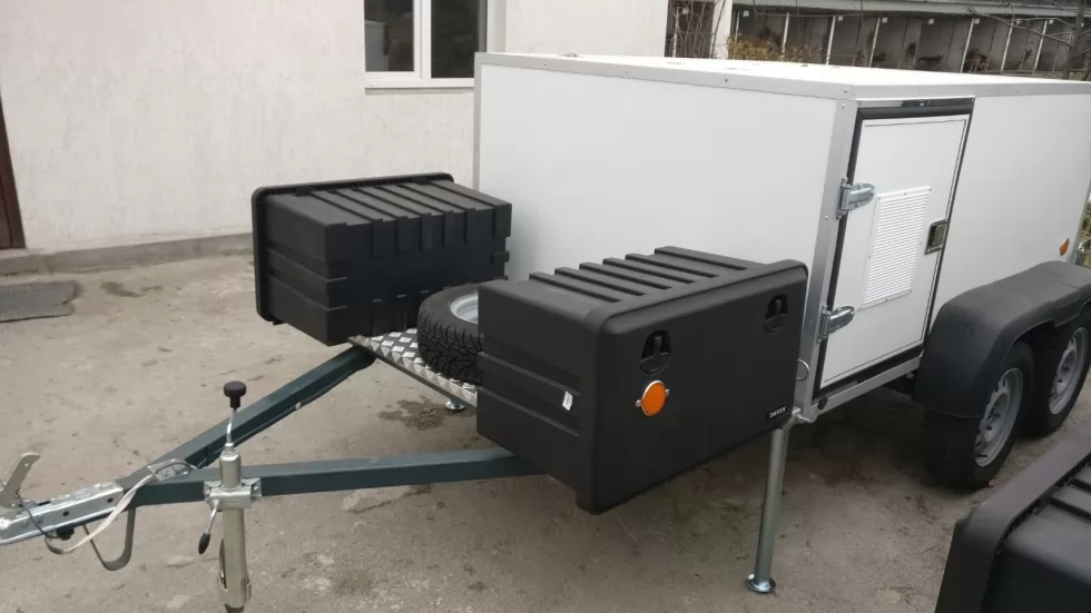 Кінологічна служба Нацгвардії отримала причепи для транспортування службових собак, фото 1