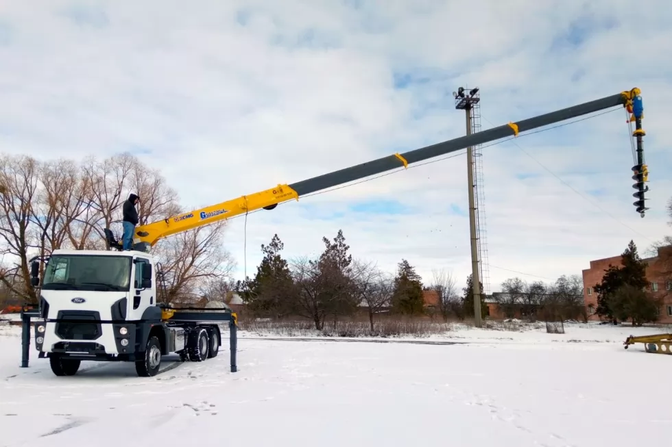 Виготовлено нову бурокранову машину з краном-маніпулятором XCMG, фото 18