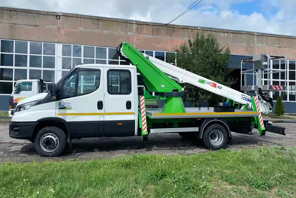 Виготовлено чергову 18-метрову автовишку Comet для клієнта нашого дилера, фото 6