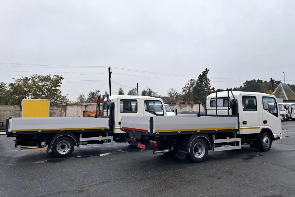 На відновлення південних регіонів вирушають нові бригадні автомобілі ТК-JAC-БП, фото 4