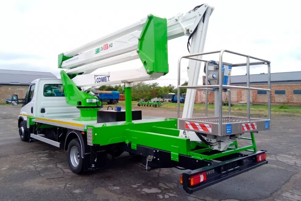 В Дніпрі працюватиме нова автовишка 26 м на базі IVECO Daily, фото 4