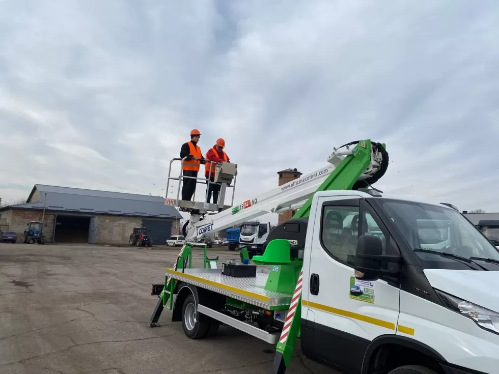 На полтавському виробництві відбулось навчання керуванням автовишкою для одного з замовників, фото 18