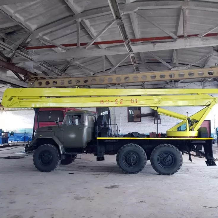 Техкомплект виконав капремонт ліктьового автогідропідйомника ВС-22-01 на базі ЗІЛ-131, фото 14