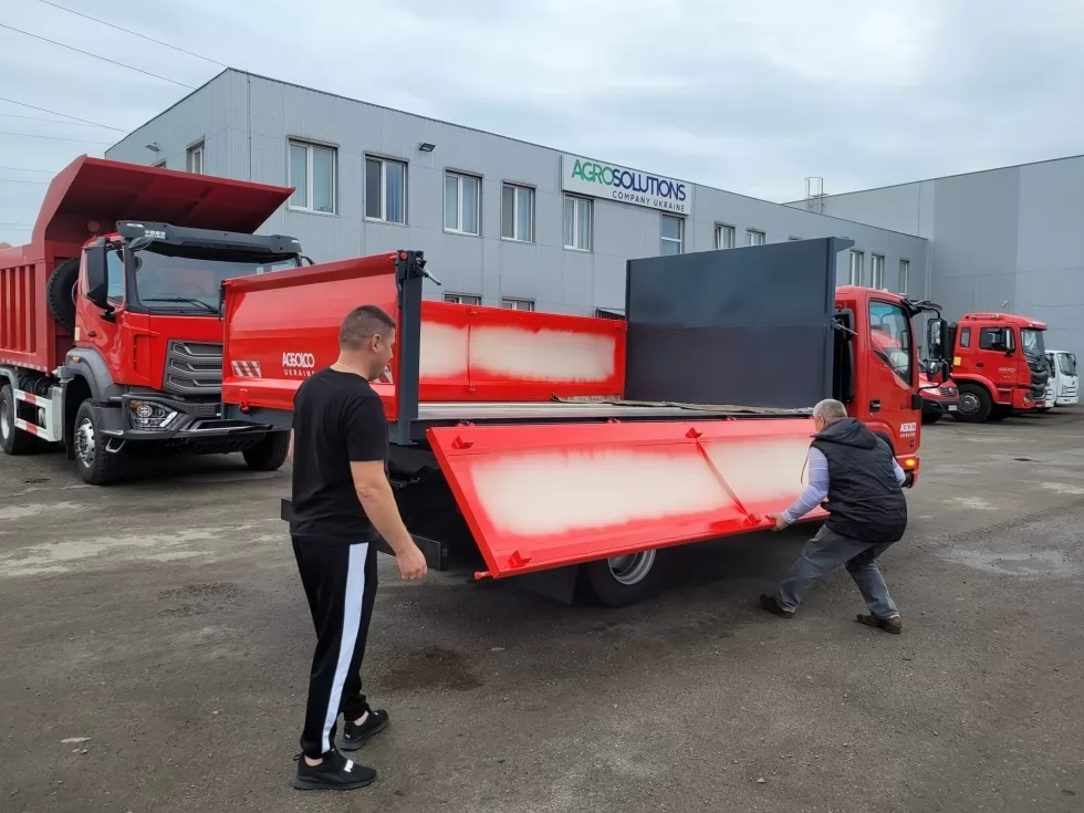 Виготовлено новий 4-тонний самоскид на базі JAC N82, фото 15