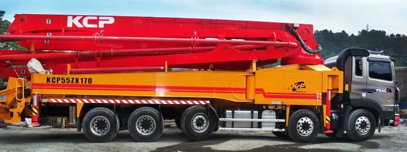 В Україні тепер можна купити автобетононасос KCP, фото 1