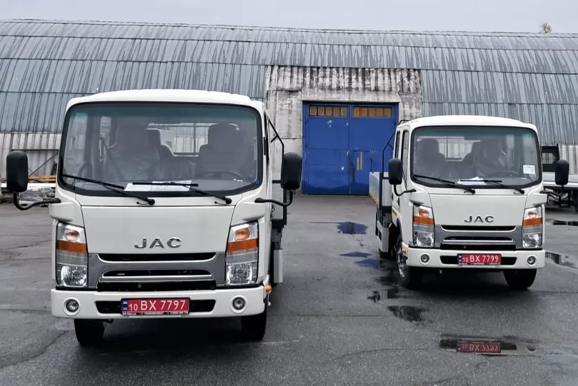 На відновлення південних регіонів вирушають нові бригадні автомобілі ТК-JAC-БП, фото 3
