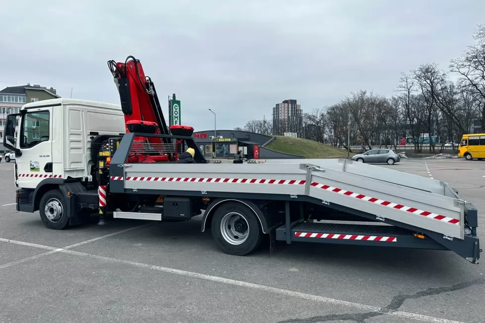 Для поліцейських Одещини виготовлено новий евакуатор ТК-TGL-EVA на базі MAN, фото 33