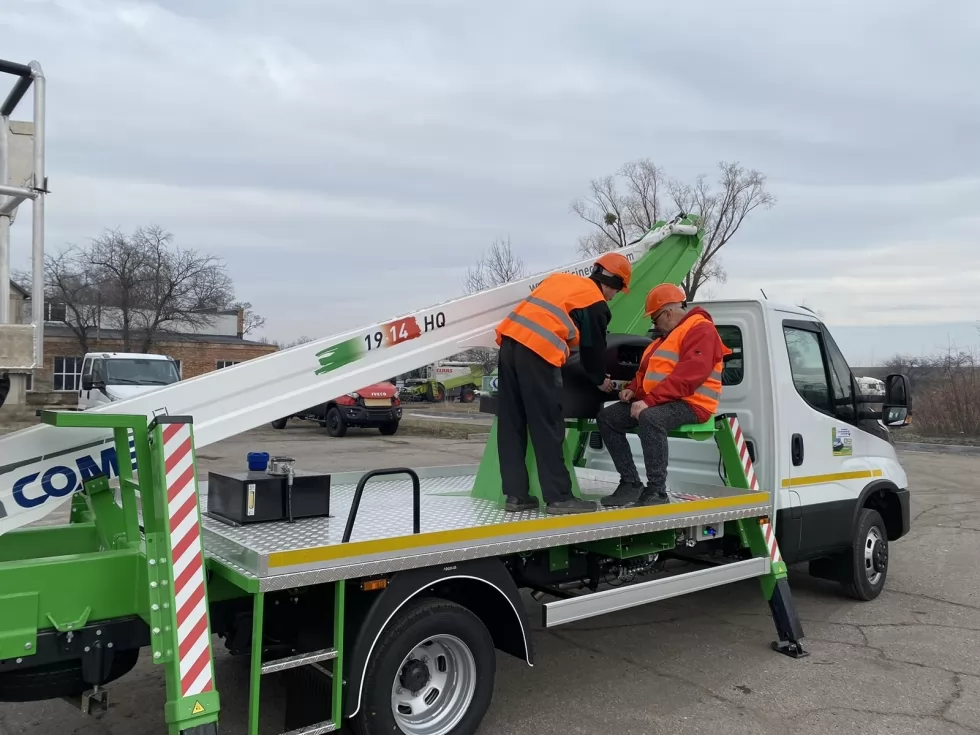 На полтавському виробництві відбулось навчання керуванням автовишкою для одного з замовників, фото 8