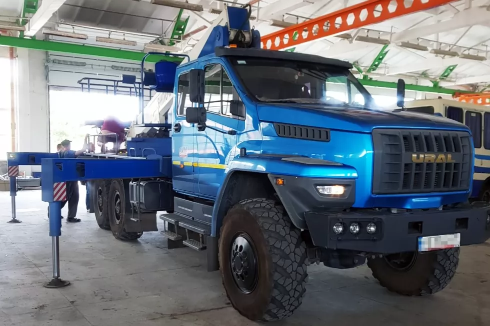 Успішно відремонтовано автовежу ВІПО-28 на базі УРАЛ, фото 3