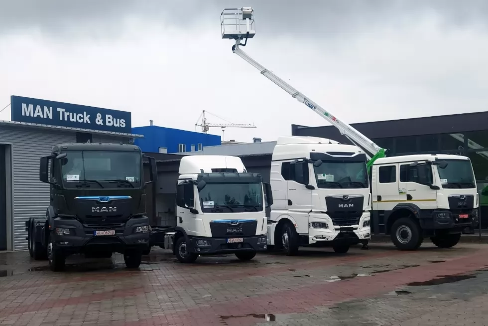 Дилер MAN у Ковелі продемонстрував спецтехніку Техкомплект на власній міні-виставці, фото 1