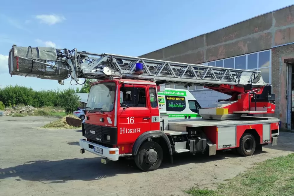 Відновлено роботу спецтехніки для пожежників Ніжина, фото 2