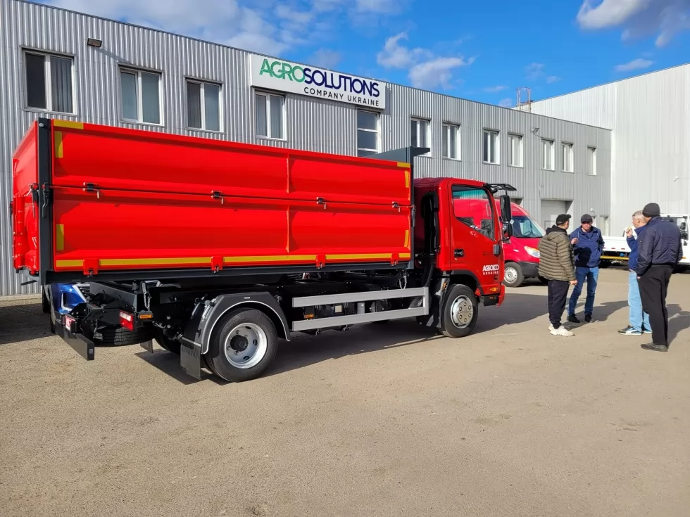 Виготовлено самоскид з надставними бортами на базі JAC N82, фото 22