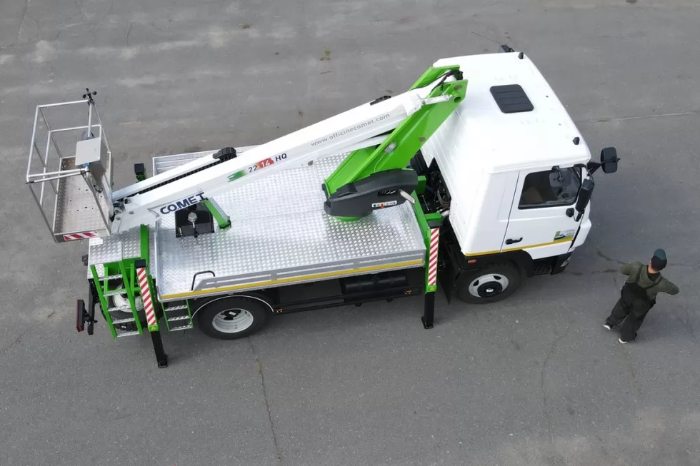 ПП Львівелектросервіс – власник нової автовишки Comet 21 м на базі МАЗ-4371, фото 12