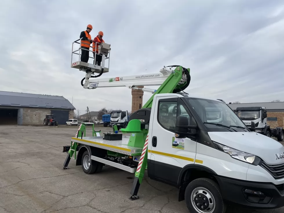 На полтавському виробництві відбулось навчання керуванням автовишкою для одного з замовників, фото 12