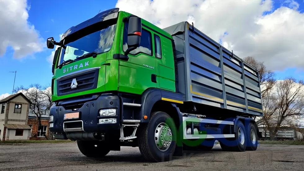 Закінчено роботу над новим зерновозом на базі шасі SITRAK C7H , фото 17