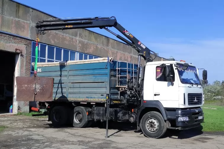 В сервісному центрі Техкомплект виконано роботи по відновленню та монтажу КМУ HIAB, фото 1