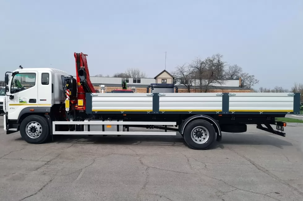 Виготовлено нову бортову платформу із краном-маніпулятором на базі FOTON Auman, фото 6