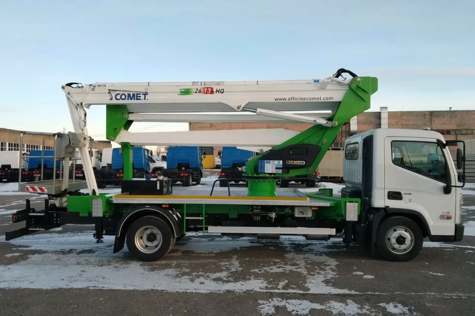 Вантажне шасі Hyundai EX8 - нова модель базового шасі для монтажу автовишок Comet, фото 17