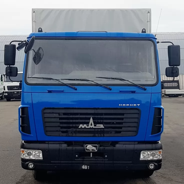 Для Закарпаттяобленерго виготовлено 2 бортові платформи з тентом, фото 7