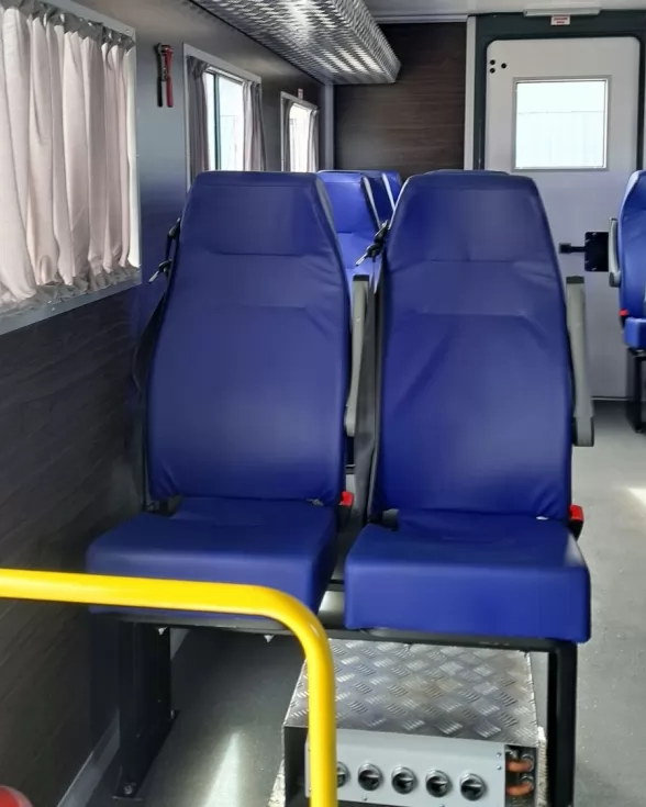 Відновлювати газову інфраструктуру будуть вахтові автобуси на шасі IVECO Eurocargo ML110E25WS 4х4, фото 7