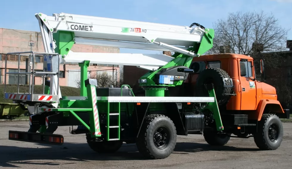 Виконано монтаж автогідропідйомників Comet на шасі КрАЗ, фото 3