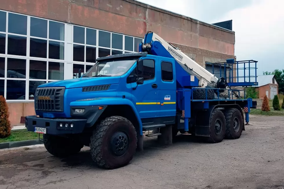 Успішно відремонтовано автовежу ВІПО-28 на базі УРАЛ, фото 7