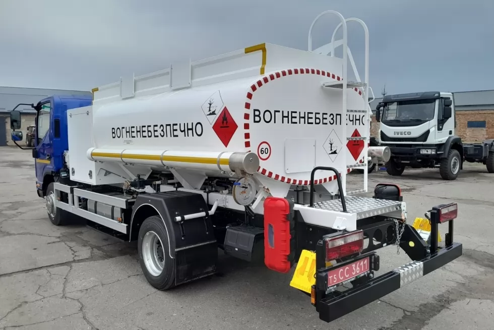 Виготовлено черговий автопаливозаправник APZ-5.0 на шасі JAC N90, фото 7