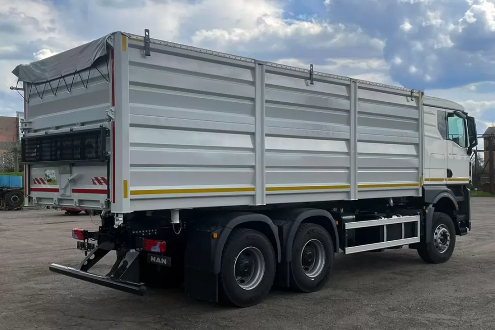 Виготовлено новий зерновоз AGRiLine-30 на шасі MAN TGX 33.480, фото 8