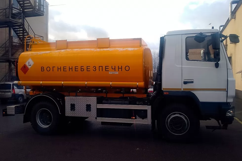 Для клієнта Укравтокомплект зробили черговий автопаливозаправник ATZ-10,5 на МАЗ-5340, фото 1