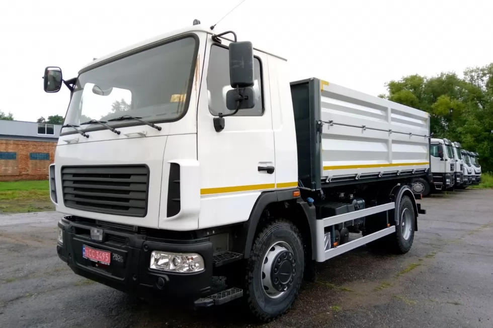 На базі давальницького МАЗ-5340 виготовлено 10-тонний самоскид Кошманівець, фото 7