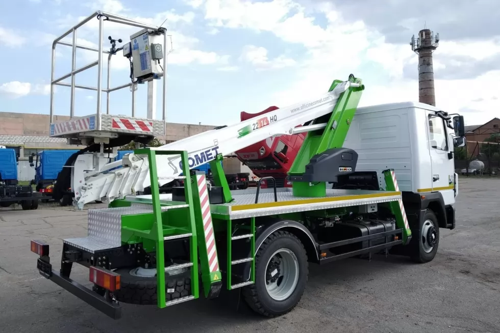 ПП Львівелектросервіс – власник нової автовишки Comet 21 м на базі МАЗ-4371, фото 8