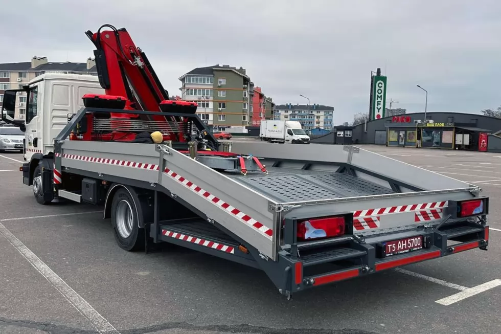 Для поліцейських Одещини виготовлено новий евакуатор ТК-TGL-EVA на базі MAN, фото 20