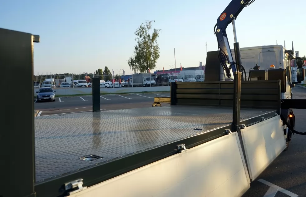 Підприємство Укренерго Західна Енергосистема отримало бортовий автомобіль з КМУ PM 9024, фото 9