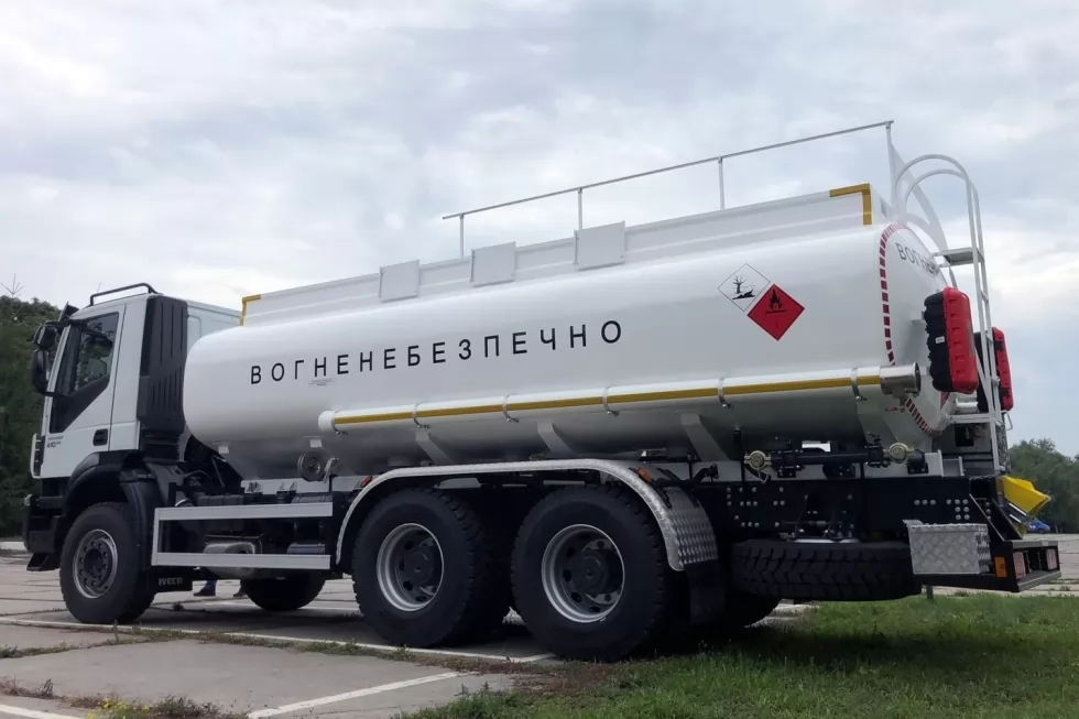 Техкомплект виготовив нову автоцистерну з об`ємом 15 м <sup loading=