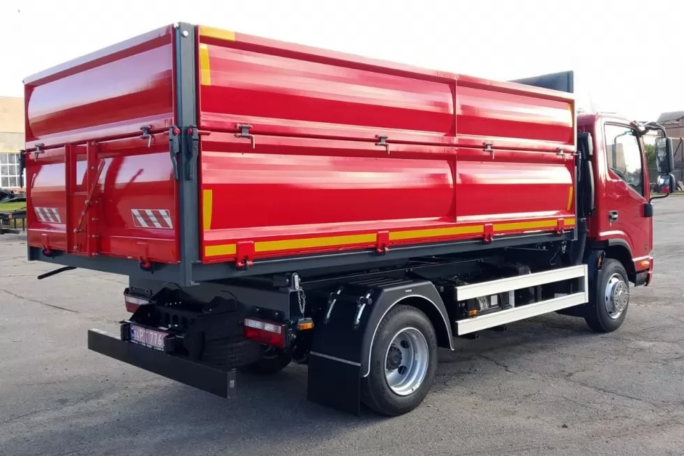 Виготовлено самоскид з надставними бортами на базі JAC N82, фото 2